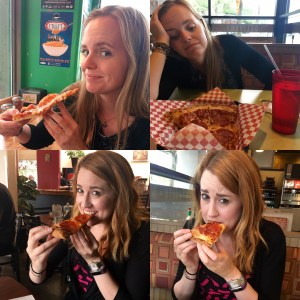Before and After: Six Pizzas,  One Afternoon